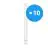 Flerpack 10x Ledvance Dulux-L LED 18W - 830 Varm Vit | 4-Stift - Ersättare 36W